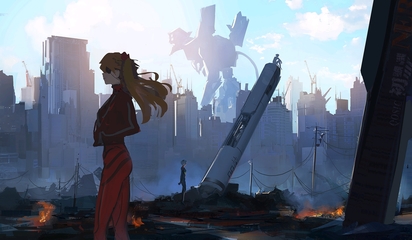高质量美图、壁纸_明日香篇_#60《新世纪福音战士》EVA(精品18图)