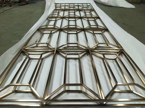 【热门的玫瑰金不锈钢激光镂空花格产品图片集锦】-